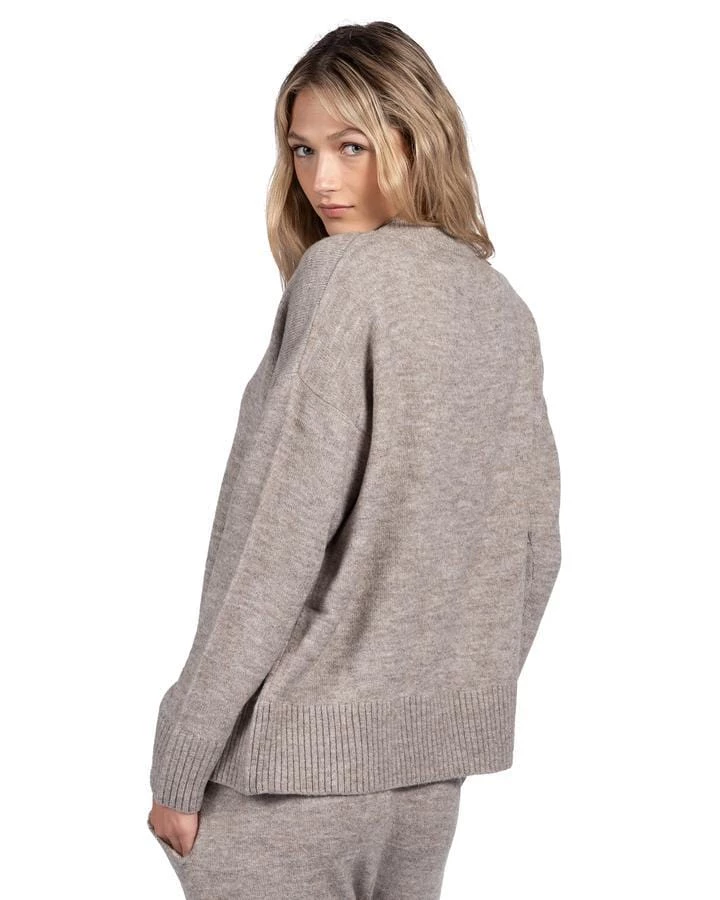 Latte Love Women's Oversize Crew 8 Latte Love Women's Oversize Crew