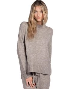 Latte Love Women's Oversize Crew 11 Latte Love Women's Oversize Crew