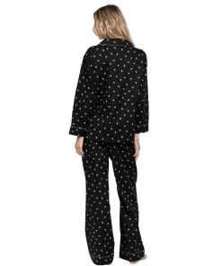 Latte Love Women's Poplin LS & Pant Set Women's Pajamas & Loungewear