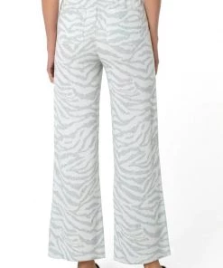 Liverpool Pull-On Wide Leg With Draw Cord Waist Women 9 Liverpool Pull-On Wide Leg With Draw Cord Waist Women