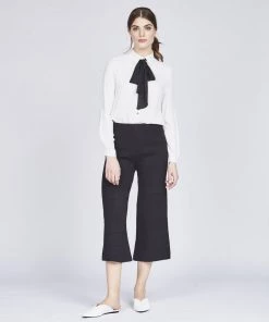 Pistache Women's Long Viscose Blouse W/ Tie * Last Chance