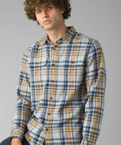 PrAna Men's Edgewater Long Sleeve Shirt * Last Chance