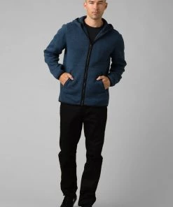 PrAna Men's Tri Thermal Threads Full Zip * Last Chance