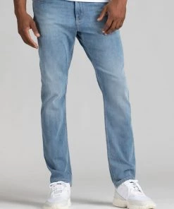 DU/ER Men's Performance Denim Relaxed Tapered Pant - Cascade