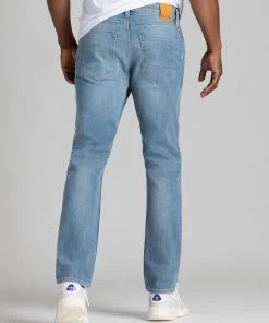 DU/ER Men's Performance Denim Relaxed Tapered Pant - Cascade