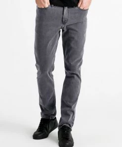 DU/ER Men's Performance Denim Slim Pant - Aged Grey