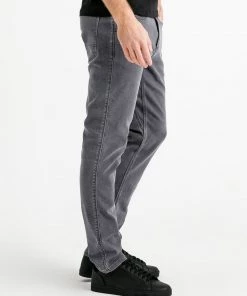 DU/ER Men's Performance Denim Slim Pant - Aged Grey