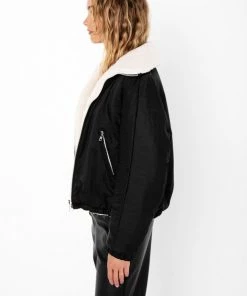 Madison The Label Aiden Reversible Bomber Jacket Women's Outerwear