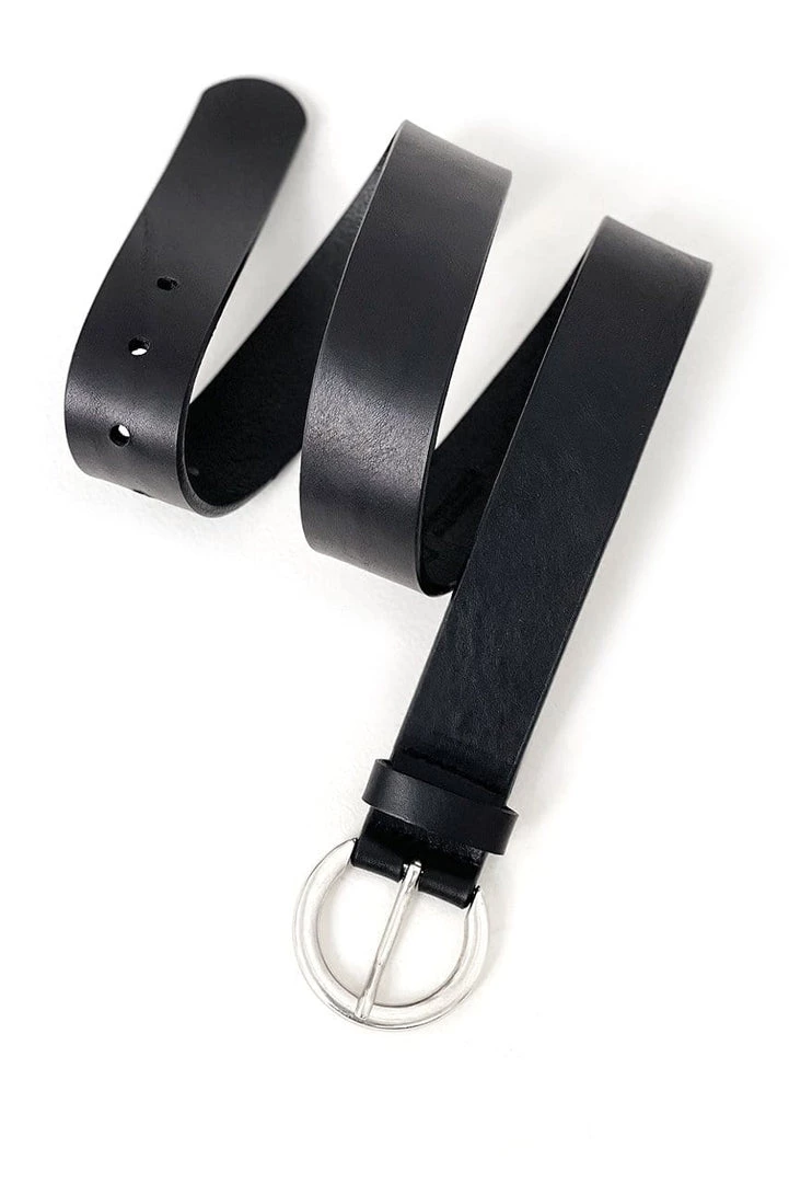 Accessories Brave Leather Milena Circle Buckle Bridle Belt 6 Accessories Brave Leather Milena Circle Buckle Bridle Belt