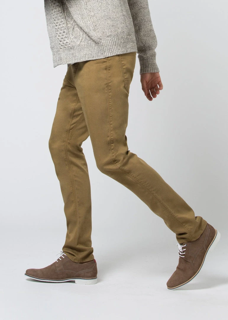 DU/ER Men's No Sweat Relaxed Tapered Pant - Tobacco 3 DU/ER Men's No Sweat Relaxed Tapered Pant - Tobacco