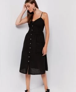 Pistache Button Down Sun Dress * Last Chance