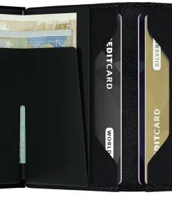 Secrid Slim Wallet - Crisple Black