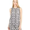 PJ Salvage Women's City Nights Snake Print Tank * Last Chance