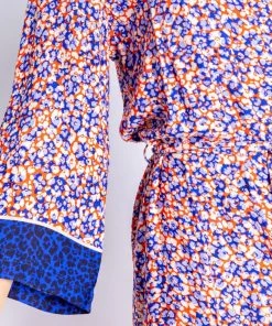 PJ Salvage Blueberry Fields Ditsy Floral Robe