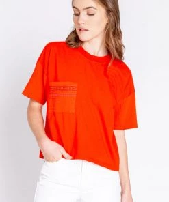 PJ Salvage Gauzin' Around Solid Short Sleeve