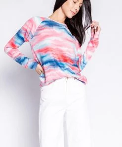 PJ Salvage Stormy Sunsets Tie Dye Long Sleeve 7 PJ Salvage Stormy Sunsets Tie Dye Long Sleeve