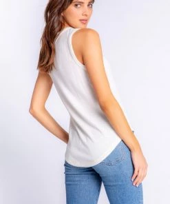 PJ Salvage Textured Essentials Solid Tank