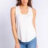 PJ Salvage Textured Essentials Solid Tank