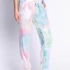 PJ Salvage Watercolor Expressions Band Pant