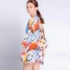 PJ Salvage Tropical Staycation Feather Jacket * Last Chance