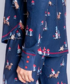 PJ Salvage Chillin' With My Gnomies Long Sleeve Top