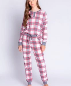 PJ Salvage Ski Jammie Classics - Plaid PJ Set * Last Chance