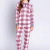 PJ Salvage Ski Jammie Classics - Plaid PJ Set * Last Chance