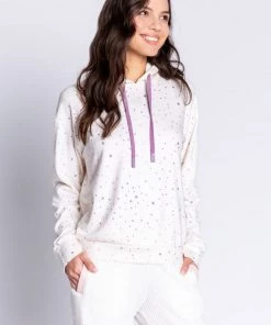 PJ Salvage Cabin Cozy Dots Hoody