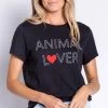 PJ Salvage Love Is A Four Legged Word Short Sleeve Top