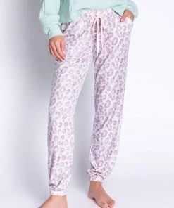 PJ Salvage Leopard Love Banded Pant