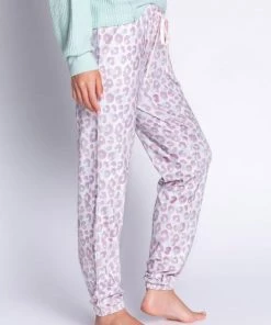 PJ Salvage Leopard Love Banded Pant
