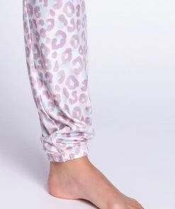 PJ Salvage Leopard Love Banded Pant