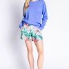PJ Salvage Inside Out Floral Short