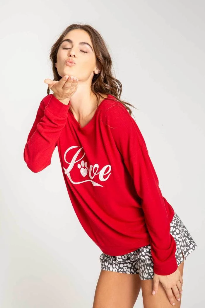 PJ Salvage Chelsea Separates Long Sleeve Top * Last Chance 6 PJ Salvage Chelsea Separates Long Sleeve Top * Last Chance