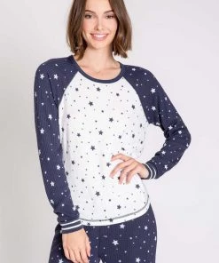 PJ Salvage Dream Mix Stars Long-Sleeve Top * Last Chance