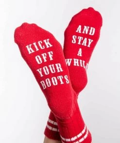 PJ Salvage Fun Socks W/ Sayings