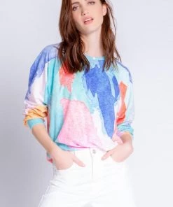 PJ Salvage Art Class Long Sleeve Top