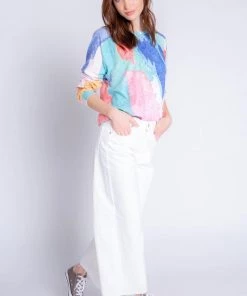 PJ Salvage Art Class Long Sleeve Top