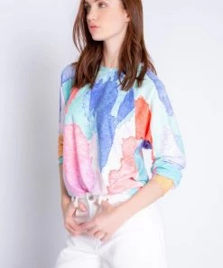 PJ Salvage Art Class Long Sleeve Top