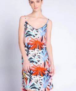 PJ Salvage Tropical Staycation Feather Dress * Last Chance