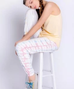 PJ Salvage Sunset Hues Banded Pant