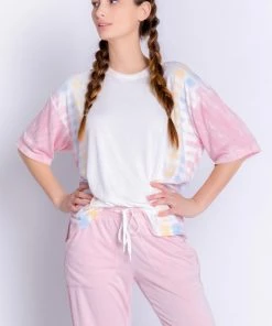 PJ Salvage Sunset Hues Short Sleeve Tee