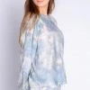 PJ Salvage Cloudy Days Tie Dye Long Sleeve