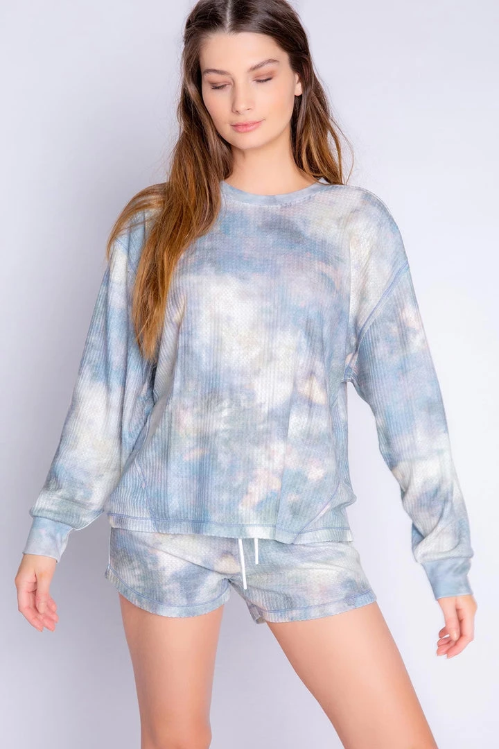 PJ Salvage Cloudy Days Tie Dye Long Sleeve 4 PJ Salvage Cloudy Days Tie Dye Long Sleeve