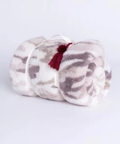 PJ Salvage Cozy Camo Blanket