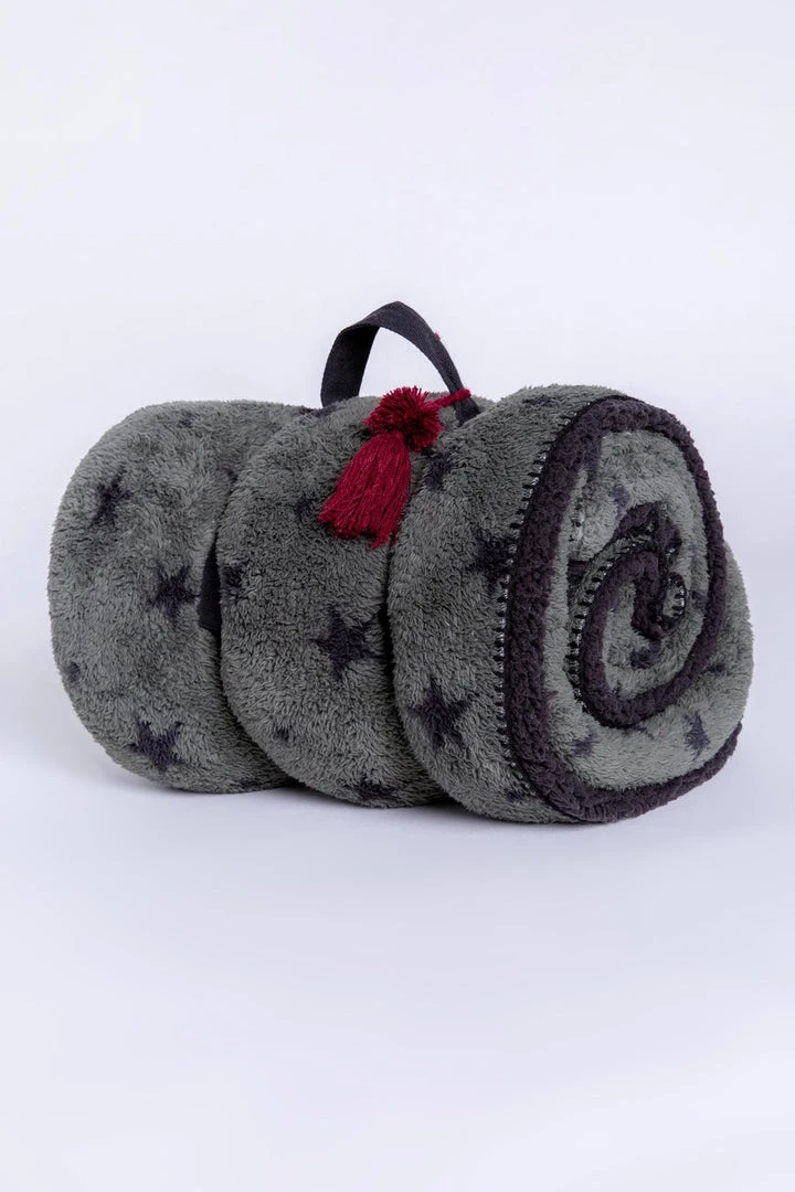 PJ Salvage Cozy Stars Blanket 6 PJ Salvage Cozy Stars Blanket
