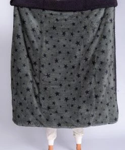 PJ Salvage Cozy Stars Blanket 8 PJ Salvage Cozy Stars Blanket