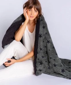 PJ Salvage Cozy Stars Blanket