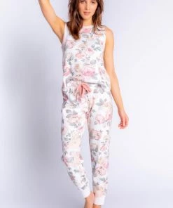 PJ Salvage Retro Rose Jammie Pant