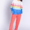 PJ Salvage Rainbow Sunsets - Tie Dye Hoodie